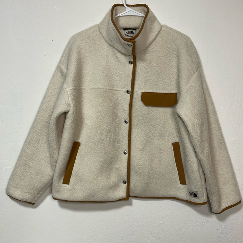 EUC The North Face Women Cragmont Snap Coat Women’s Large - Picture 1 of 8